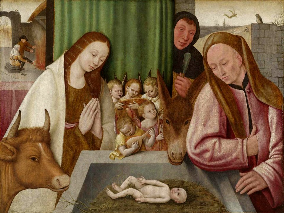 Bosch copyist The adoration of the Child