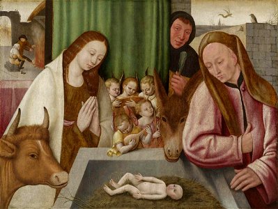 Bosch copyist The adoration of the Child