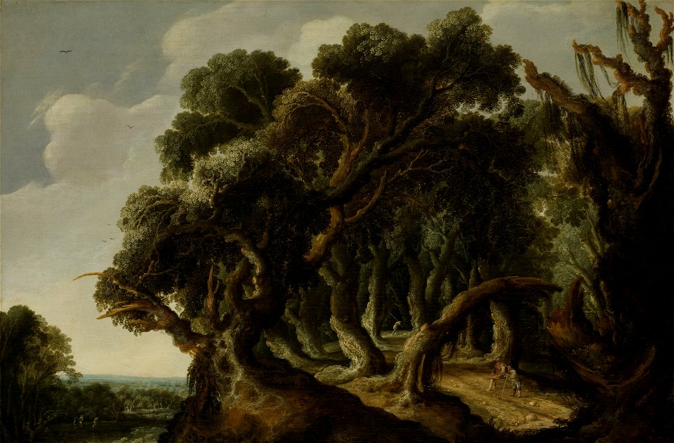 Boslandschap Rijksmuseum SK-A-3968