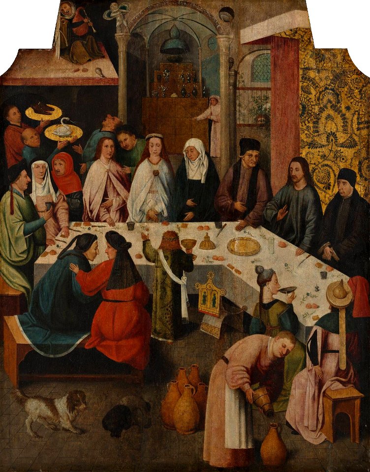 Bosch The marriage-feast at Cana (Boijmans Van Beuningen)