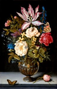 Blomsterstycke. Ambrosius Bosschaert. 3322 - Hallwylska museet - 86681