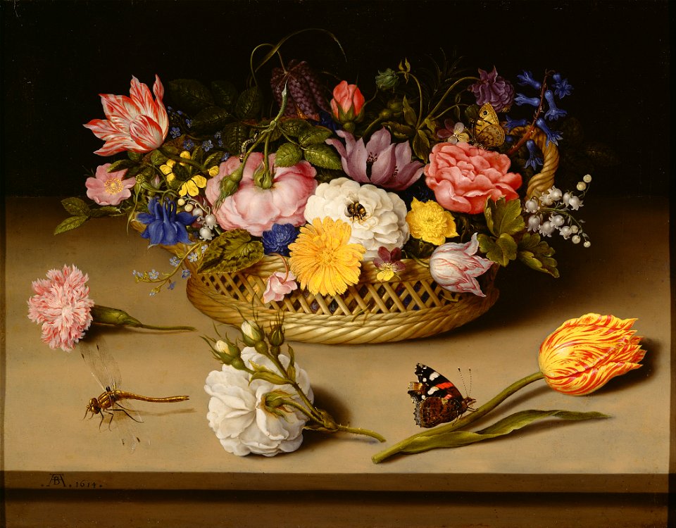 Ambrosius Bosschaert the Elder (Dutch - Flower Still Life - Google Art Project