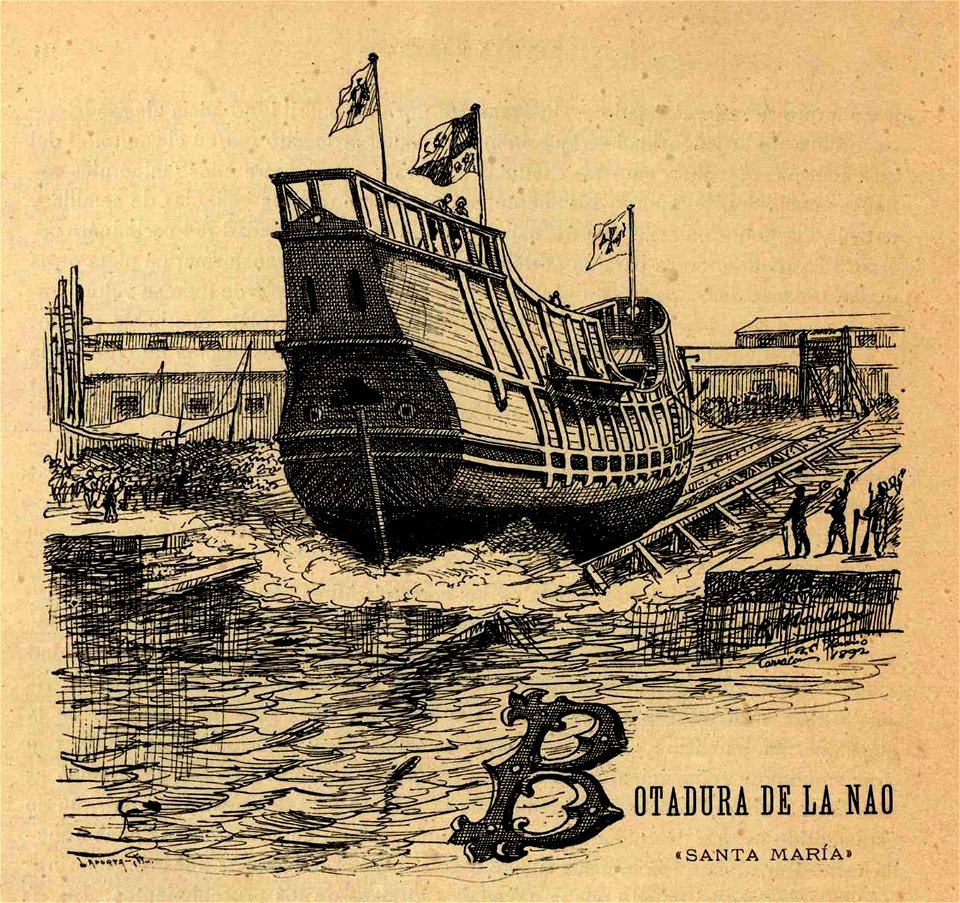 Botadura de la Santa María