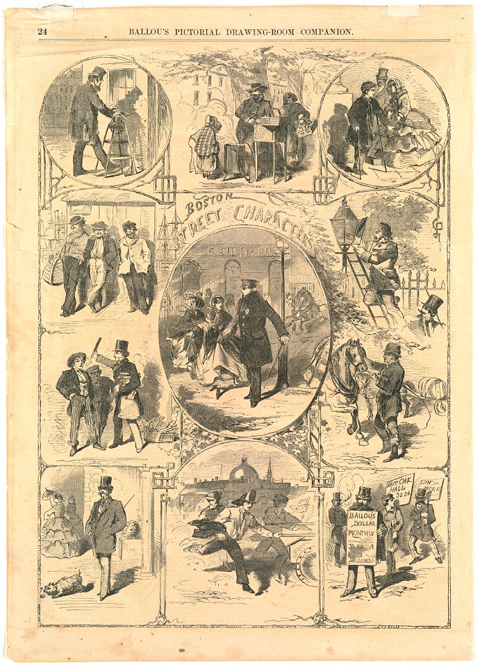 Boston street characters (Boston Public Library)