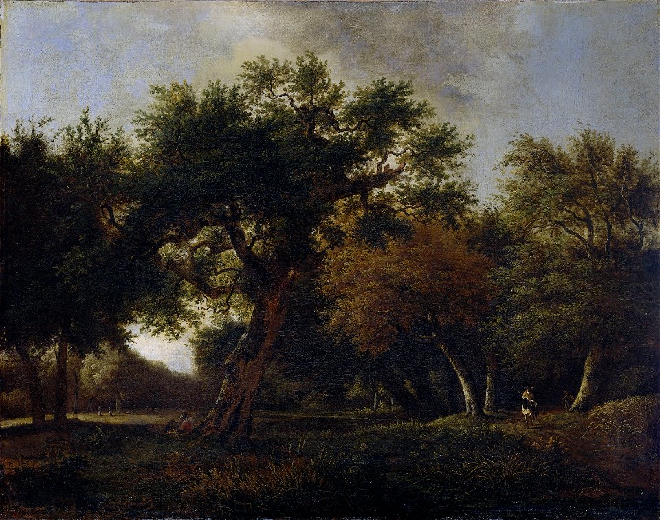 Bosgezicht Rijksmuseum SK-A-200