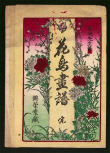 Botanical book illustration (or possibly at one time an envelope) with text and flowers LCCN2009631629