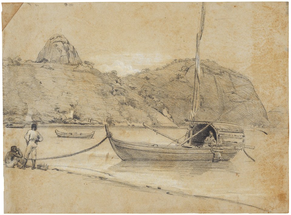 Botafogo Bay and Sugar Loaf, da Coleção Brasiliana Iconográfica