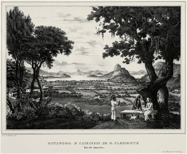 Botafogo e Caminho de S. Clemente. Rio de Janeiro, da Coleção Brasiliana Iconográfica