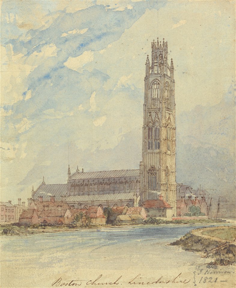 Boston Church, Lincolnshire by James Harrison
