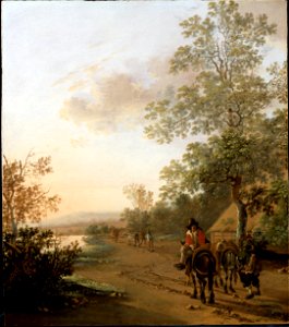 Both, Jan - Road by the Edge of a Lake - Google Art Project