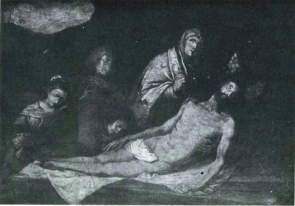 Bottega di Jusepe de Ribera detto lo Spagnoletto La Pieta dalla chiesa di Gesù e Maria delle Trombe Messina