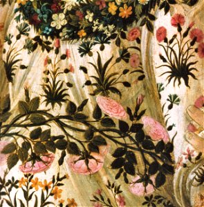 Botticelli's Primavera - detail 05