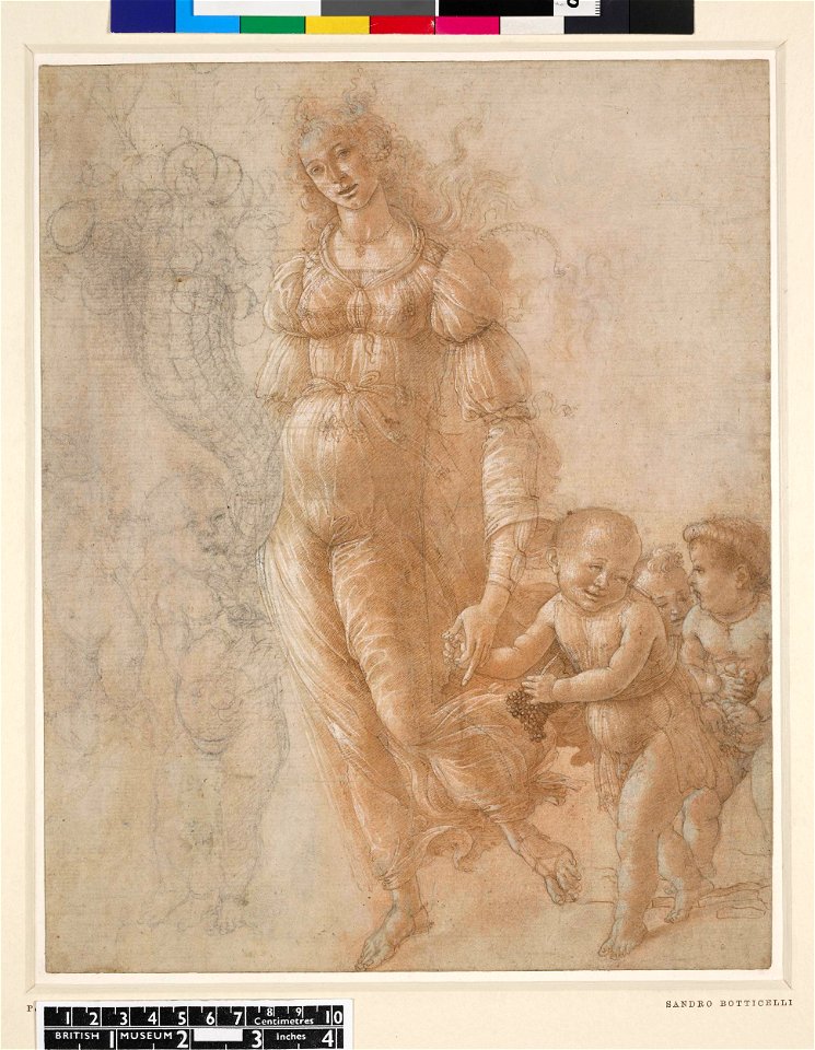 Botticelli - Abundance or Autumn, 1895,0915.447, 1480-1485 (circa)