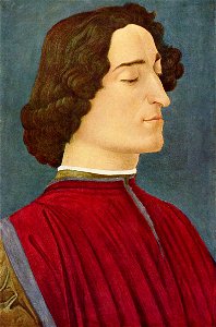 Sandro Botticelli - Giuliano de' Medici (Gemäldegalerie Berlin). Free illustration for personal and commercial use.