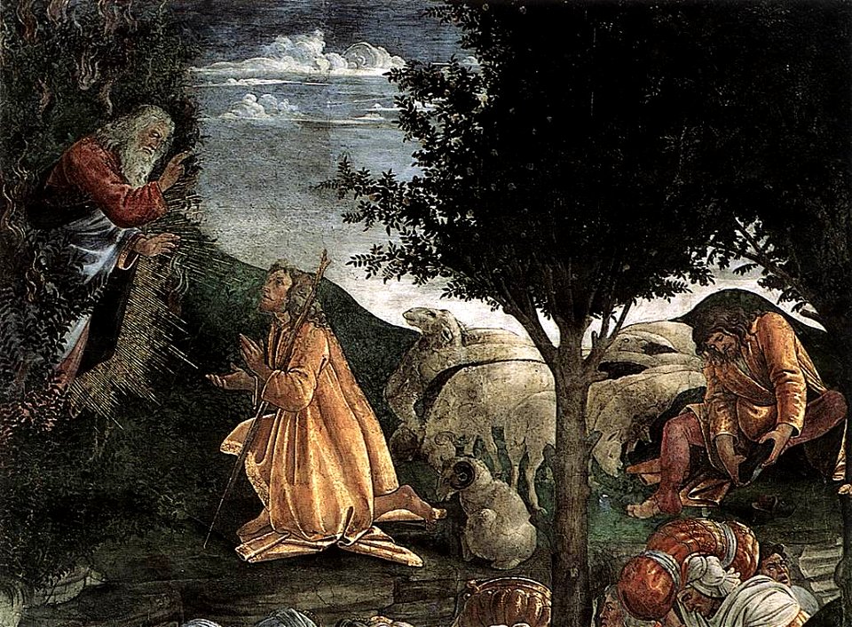Botticelli, Scenes from the Life of Moses (detail 2)