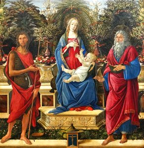 Vierge avec Saints (Gemäldegalerie, Berlin) (11328146525)