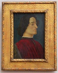 Botticelli - Portrait of Giuliano de'Medici - Gemäldegalerie Berlin. Free illustration for personal and commercial use.