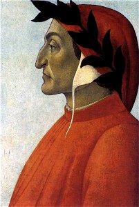 Sandro Botticelli - Portrait of Dante - WGA02802. Free illustration for personal and commercial use.