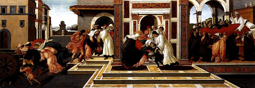 Botticelli, ultimo miracolo di san zanobi