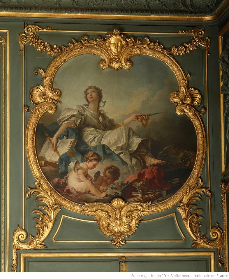 Boucher - Melpomène ou la Tragédie, 1741