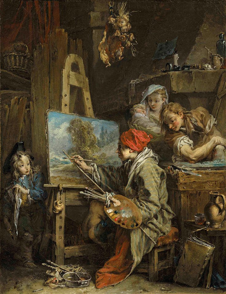 Boucher - The Landscape Painter