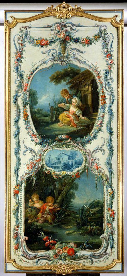 Boucher and Workshop - The Arts and Sciences Fishing and Hunting, ca. 1760