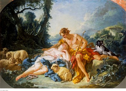 Boucher - Daphnis and Chloe, 1743
