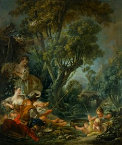 Boucher - Der Angler, 1759