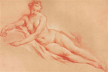 Boucher - A reclining female nude