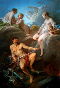 Boucher Vénus demande à Vulcain des armes pour Énée