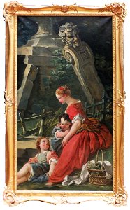 Boucher - Femme et enfants, MNR 79
