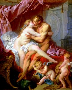 Francois Boucher Heracles and Omphale