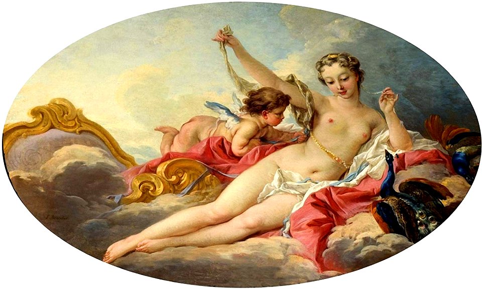 Boucher - The Toilet of Venus, 1760