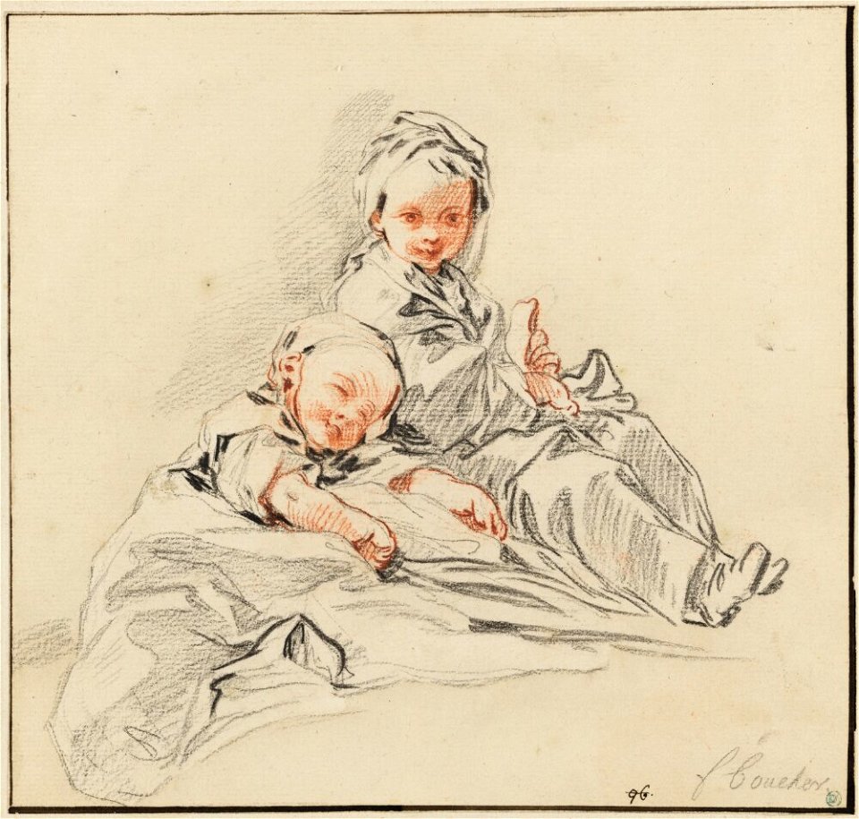 Boucher - Two Children, NMH 2938-1863