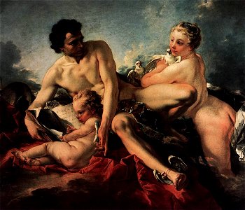 François Boucher - The Education of Cupid - WGA02884