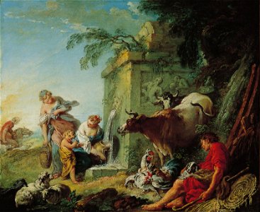 The Fountain by François Boucher, Speed Art Museum