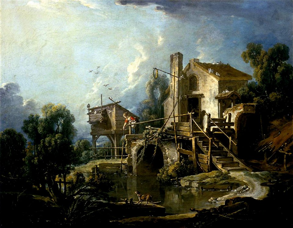 Boucher-Moulin-à-Charenton-Musée-d'-Orléans