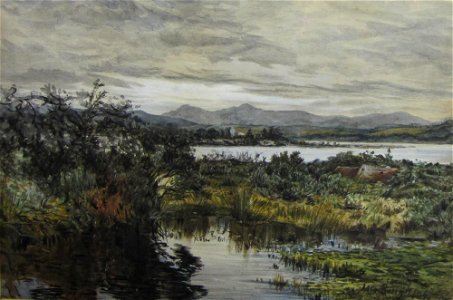 Samuel Bough - A Highland Loch (1871)