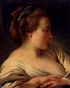 François Boucher - Chef d'une jeune fille