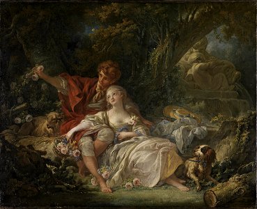Shepherd and Shepherdess - François Boucher - Google Cultural Institute