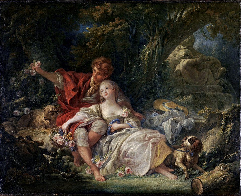 Shepherd and Shepherdess - François Boucher - Google Cultural InstituteFXD