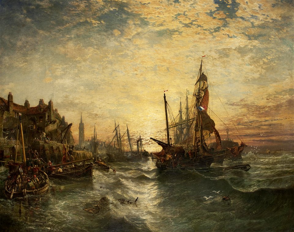 Samuel Bough - West Wemyss Harbour Fife