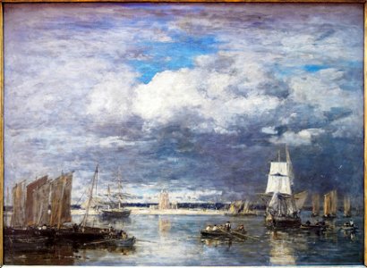 Eugène Boudin (1824-1898) - De haven van Camaret bij onweerslucht - Palais des Beaux Arts de Lille 25-11-2010 14-55-22