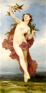 William-Adolphe Bouguereau (1825-1905) - Day (1881)