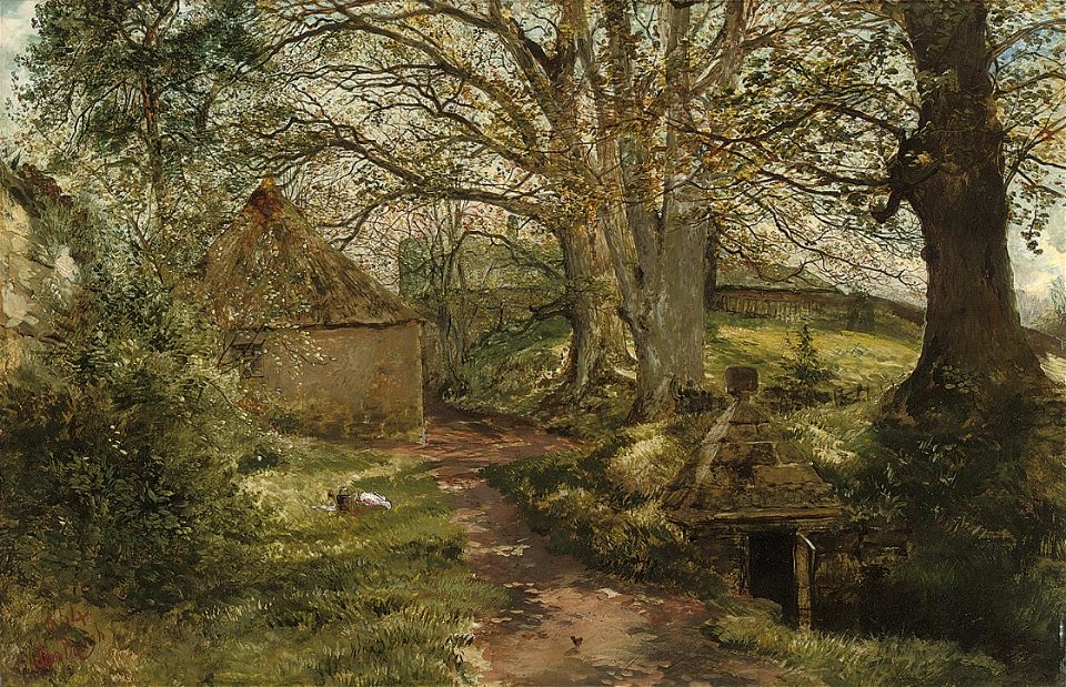 Samuel Bough - At Barncluith, Hamilton