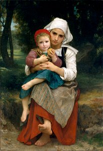 Frère et soeur bretons