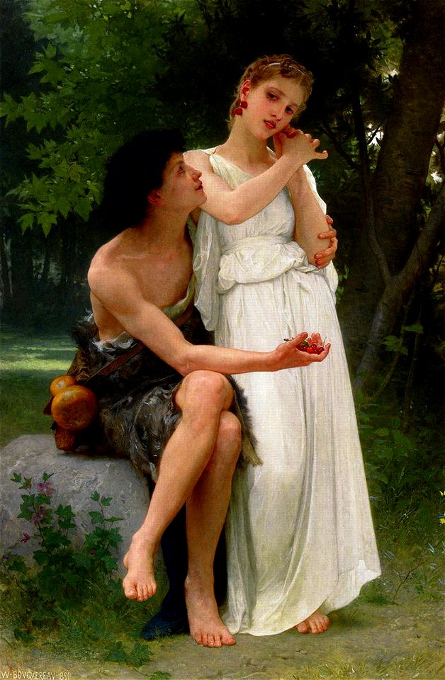 Bouguereau - Les premiers bijoux, 1891