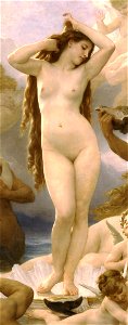 Bouguereau venus detail. Free illustration for personal and commercial use.