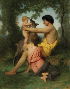 Bouguereau - Idyll Ancient Family