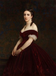 Bouguereau - Portrait de Madame la Vicomtesse de Chabrol